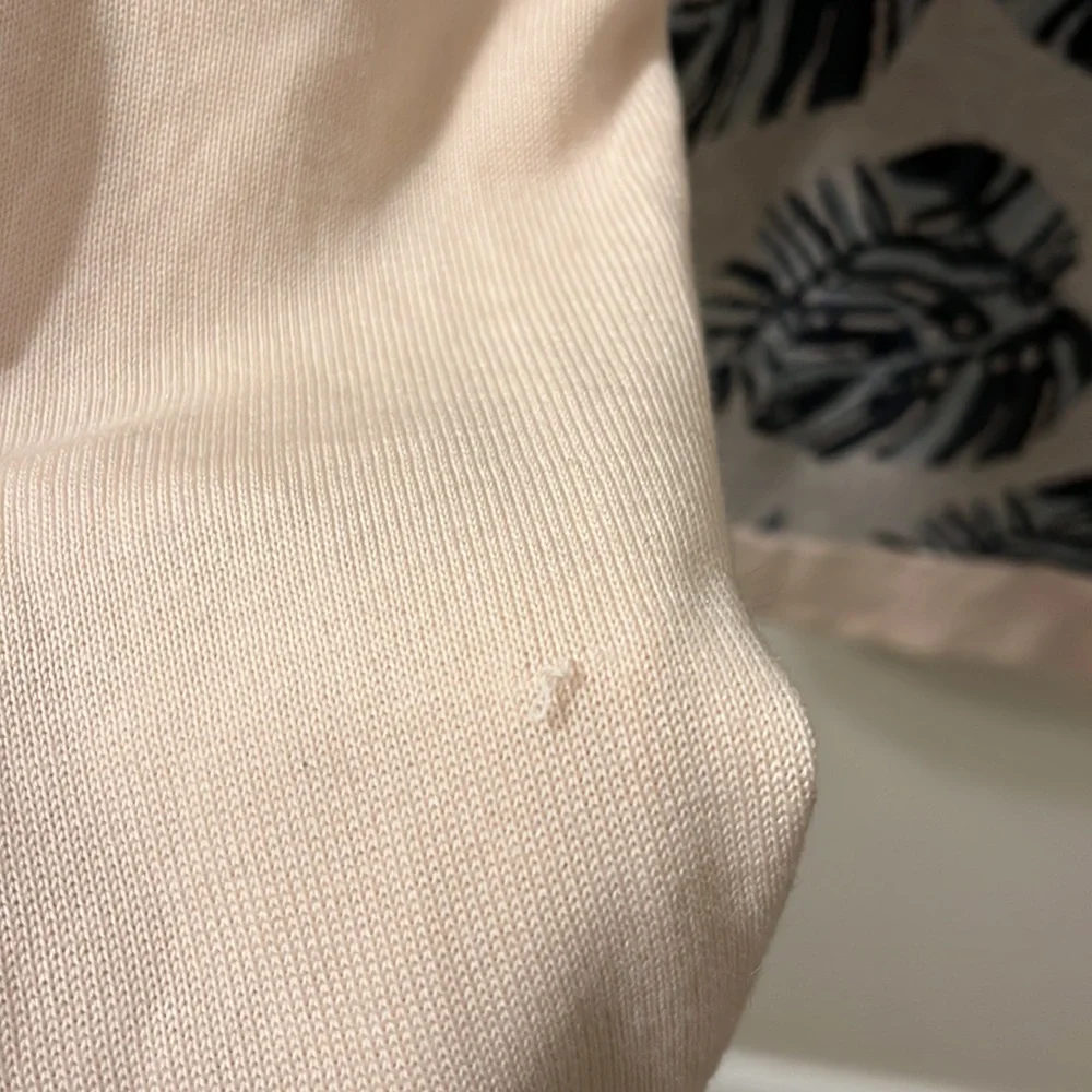 Ramy & Ray Paris Pink and Gray zip sweater - Small. - Picture 8 of 8